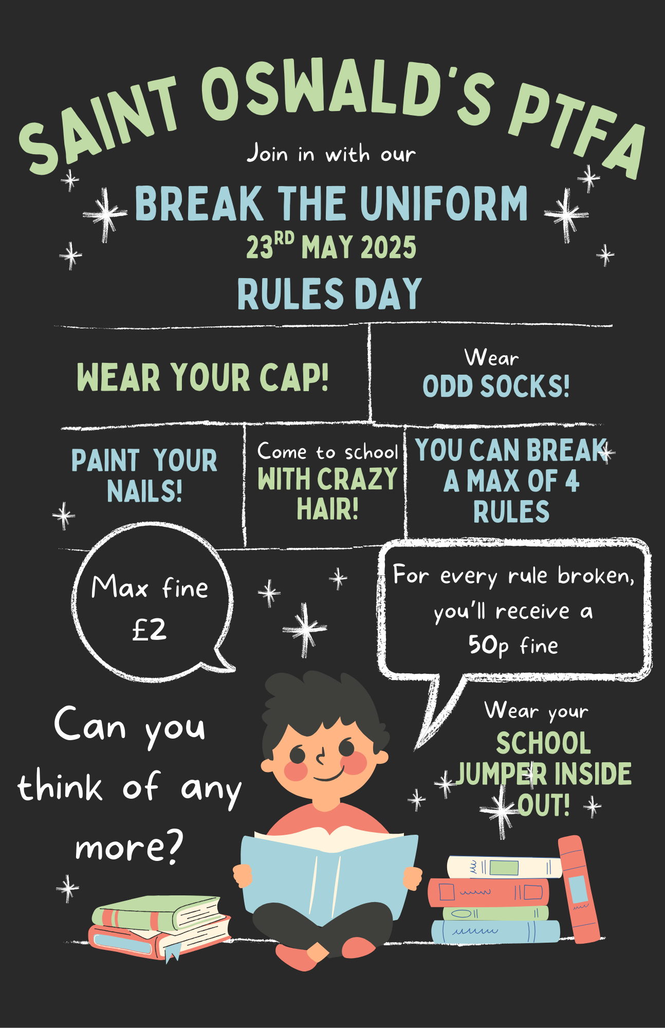 Image of Break the Uniform Rules Day - PTFA
