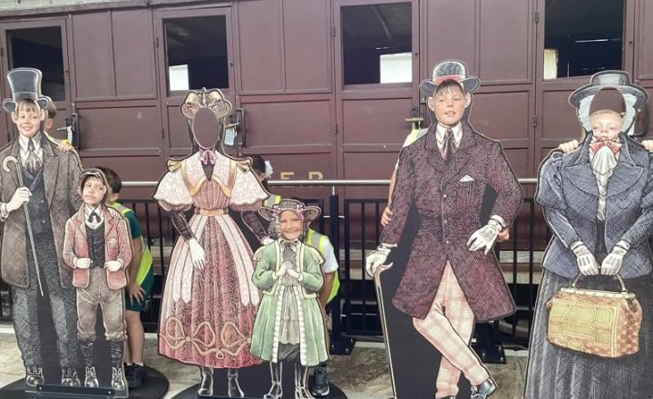 Image of Year 3 Step Back in Time During Visit to Hopetown