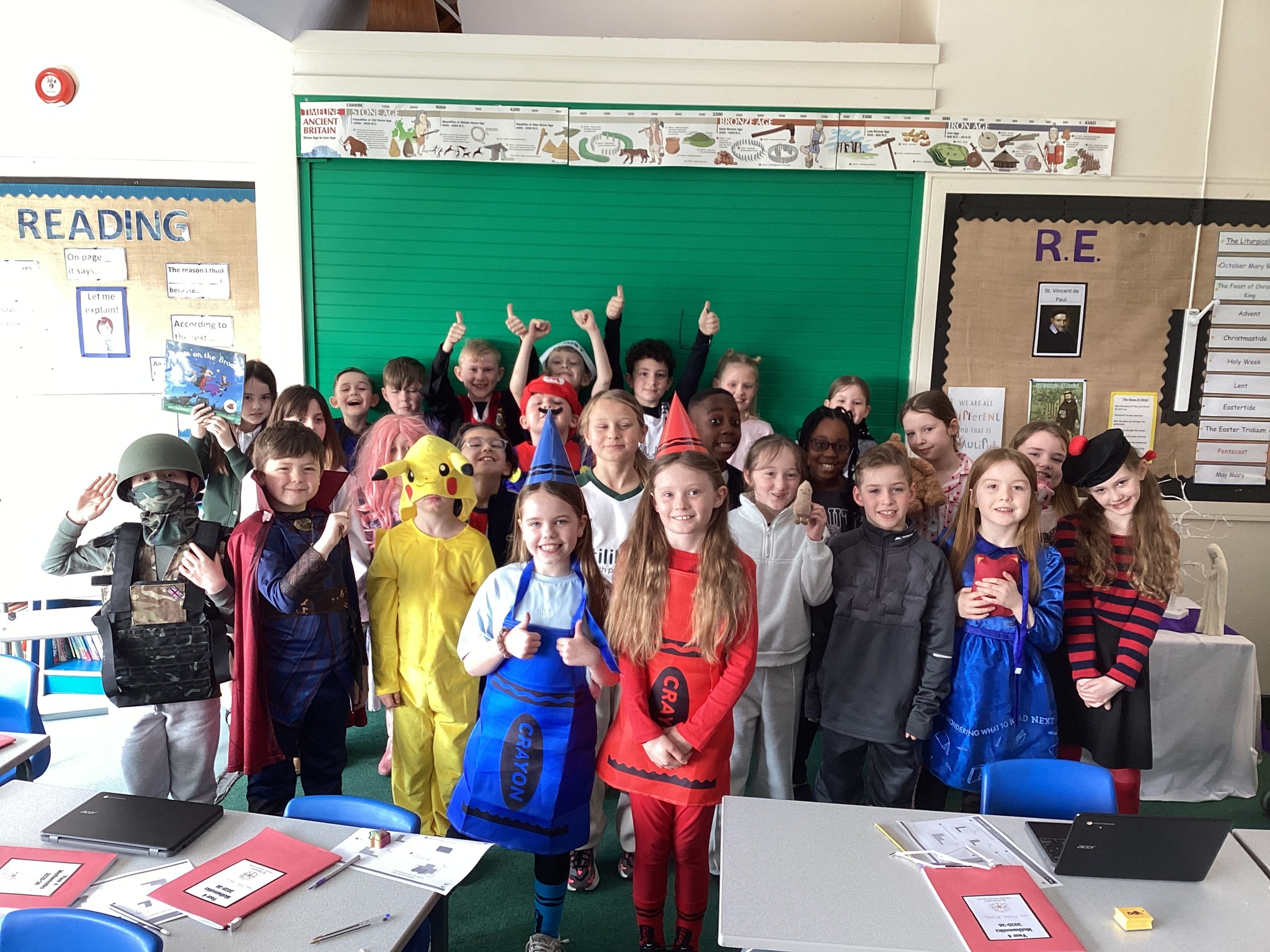 St Patrick's world book day