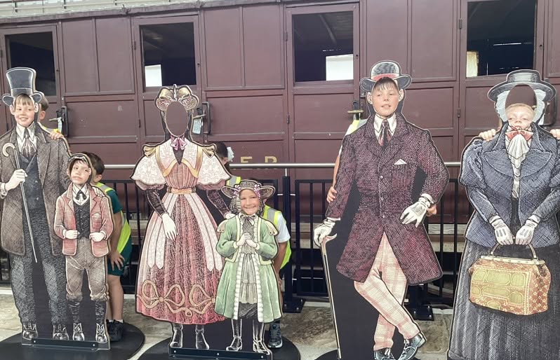 Image of Year 3 Step Back in Time During Visit to Hopetown