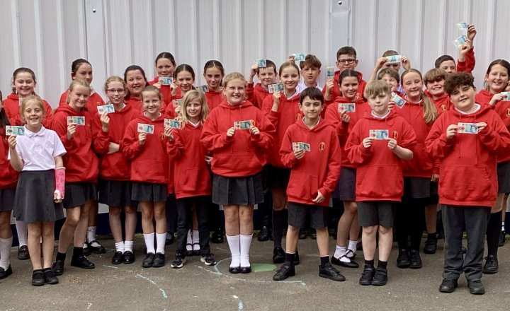 Image of Young Entrepreneurs in Action: Year 6 Launch the Fiver Challenge