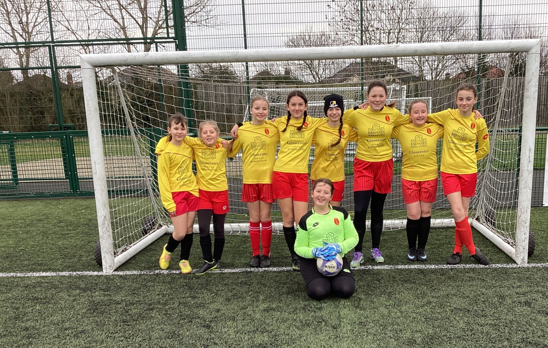 St Paul's girls football team