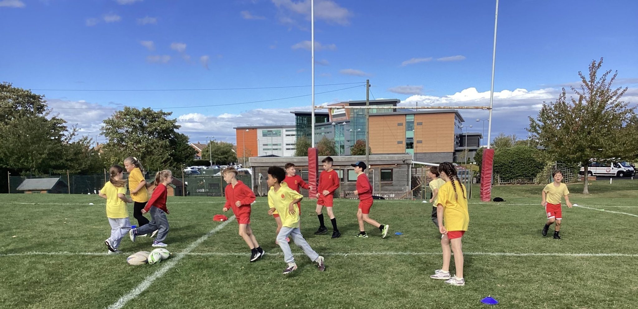 Image of Year 5 Pupils Shine at Tag Rugby Festival
