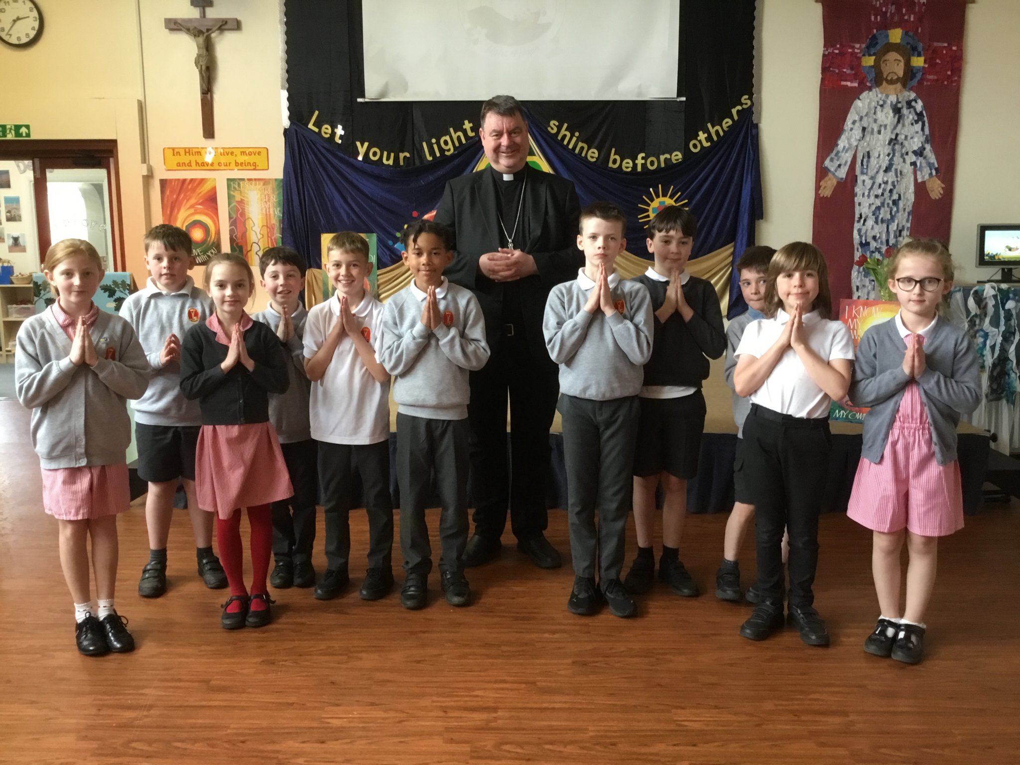 Image of Bishop Stephen Visits St Paul's!
