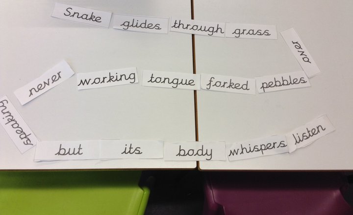 Image of Year 3 Shape Poems