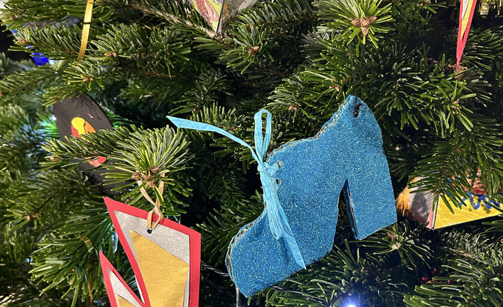 Image of 1970s Christmas Tree in Blackburn Exchange