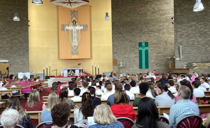 Image of St Teresa’s Celebrates and Farewells Year 6 Pupils