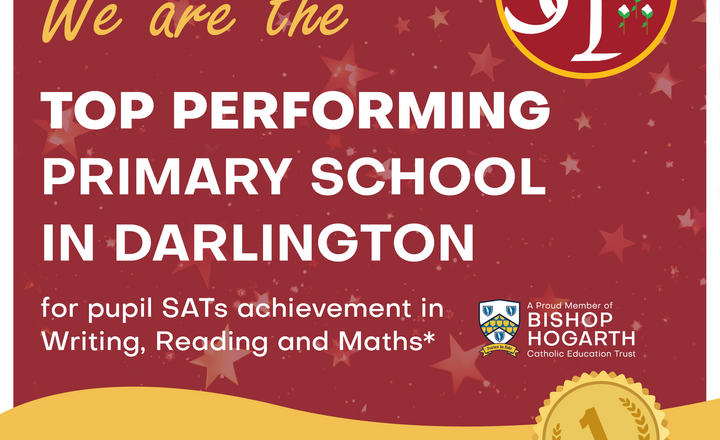 Image of St. Teresa’s Darlington – Outstanding SATs Results in 2025