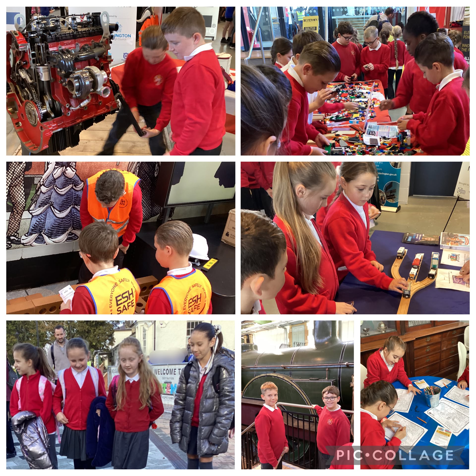 St Teresa's pupils enjoy a STEM Careers event at Hopetown Museum