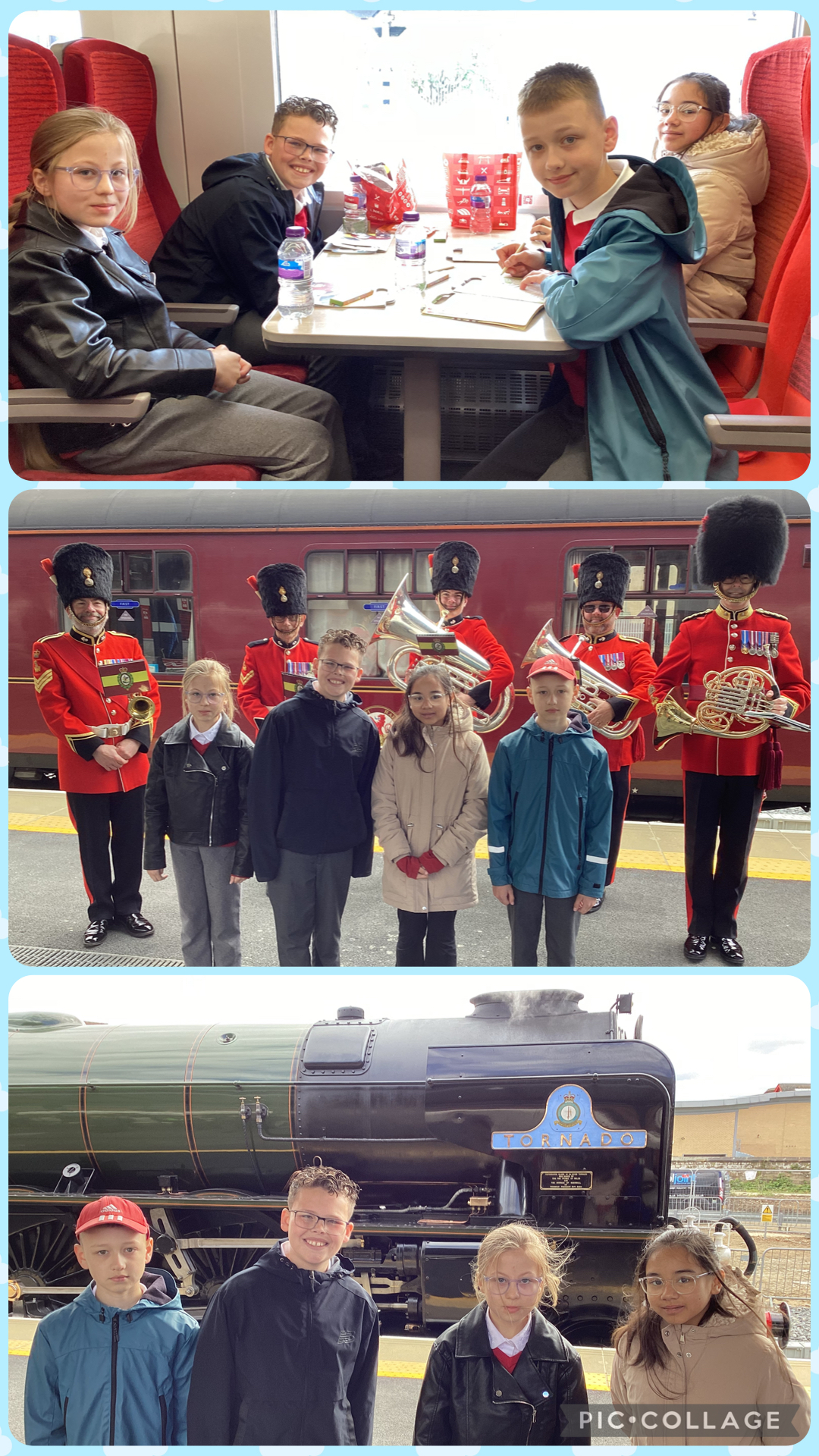 St Teresa's, Class 9 pupils, at the Darlington Train Station redevelopment ceremony