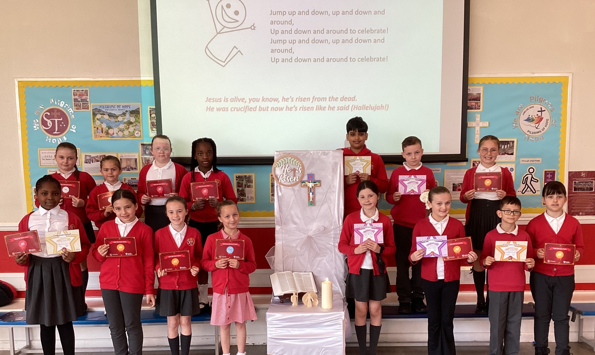 St Teresa's amazing Virtues winners 
