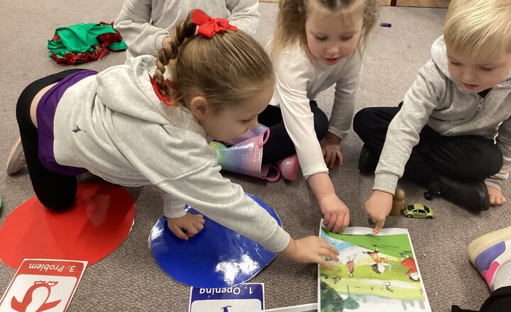 Image of  Storytelling Week in Reception!