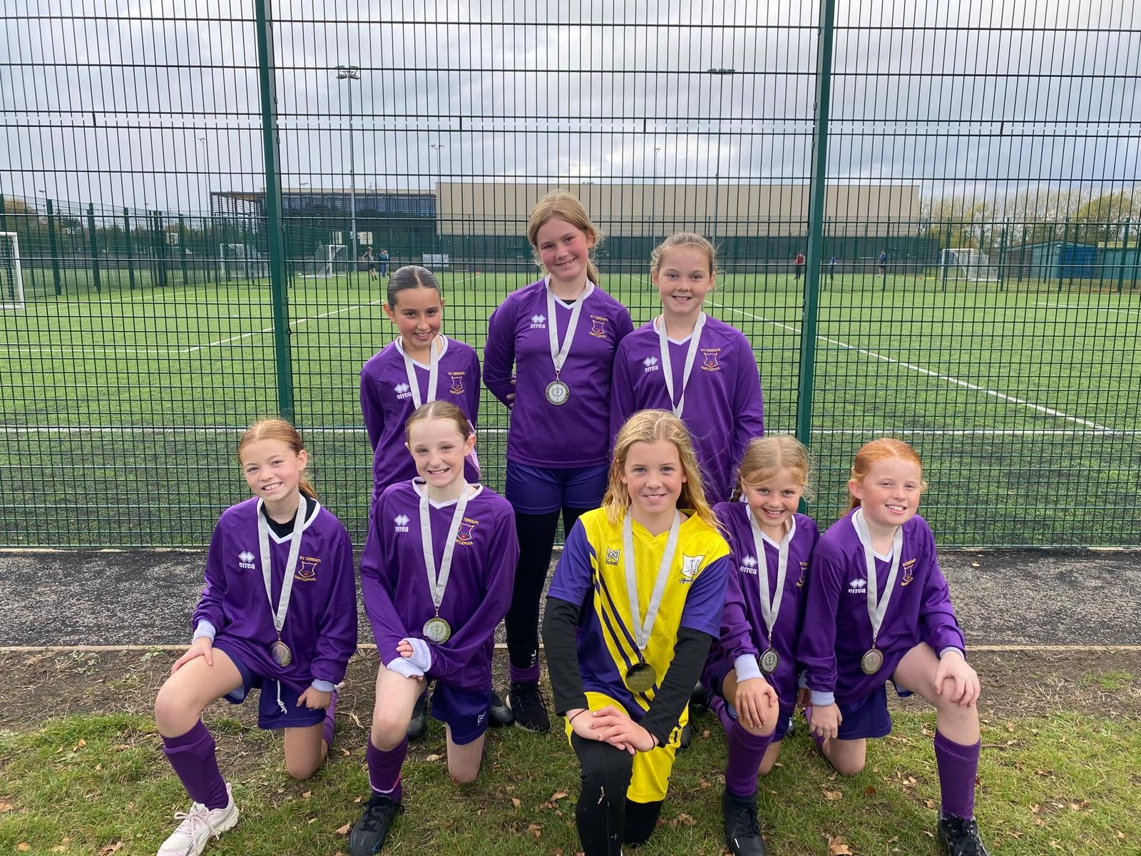 The amazing St Teresa's girls' football team