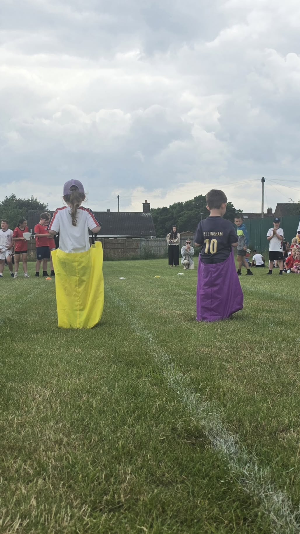 St Teresa's, Hartlepool, Reception pupils enjoying Sports Day 2026