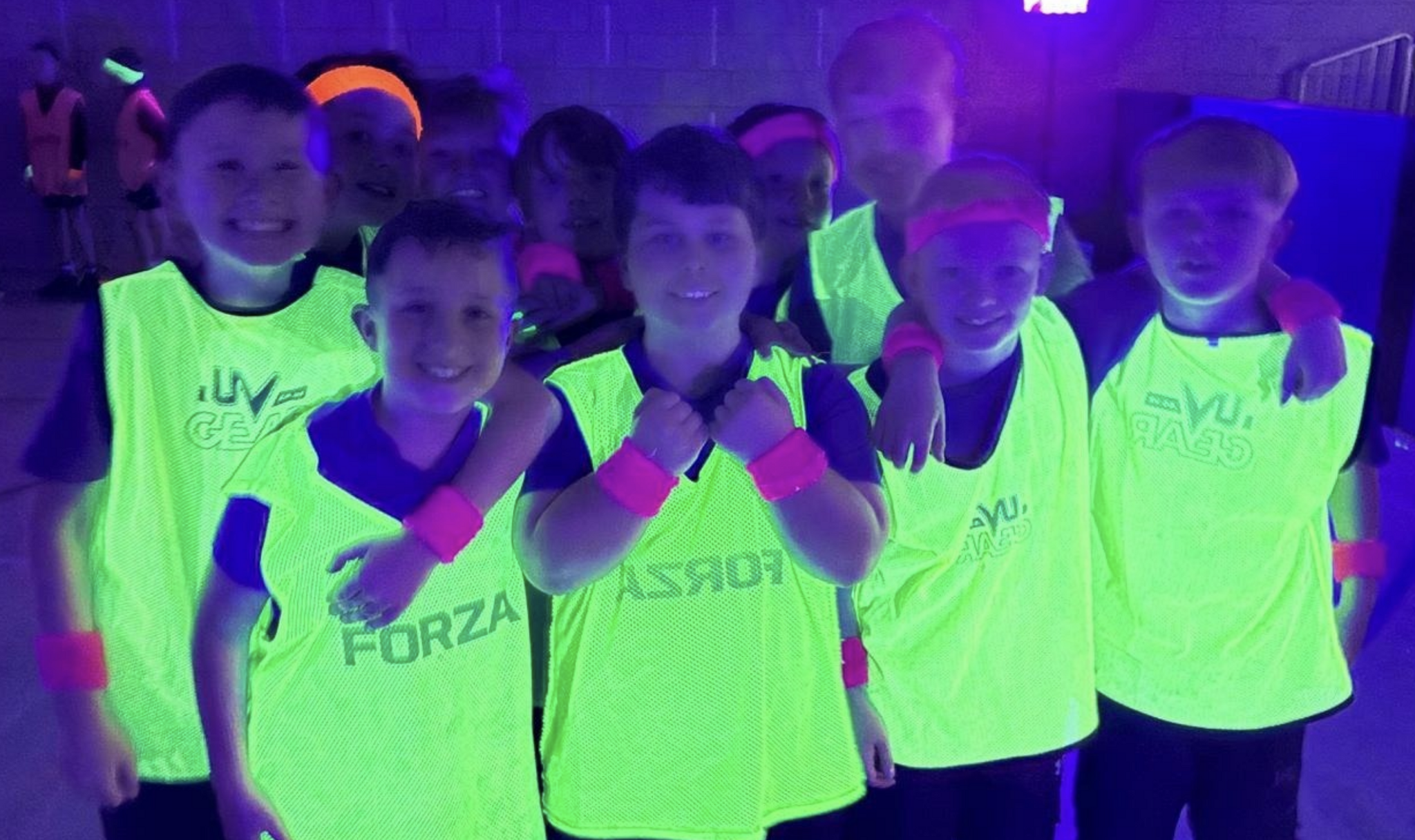 St Teresa's Year 5 children enjoying the UV Cricket Event