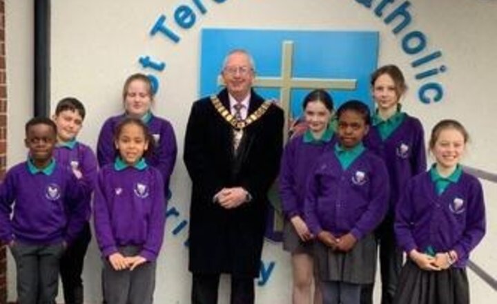 Image of Visit from the Mayor