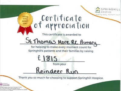 Image of Springhill Hospice Reindeer Run