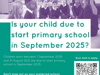 Image of Primary School Intake September 2025