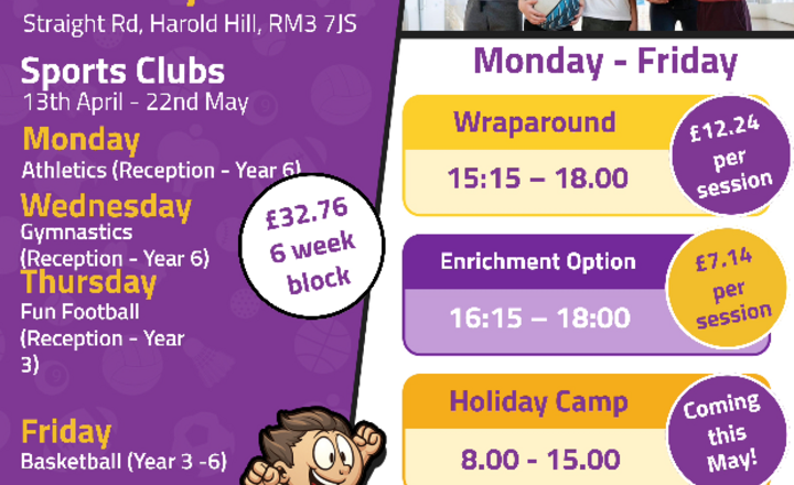 Image of After School Athletics Year 1 to 6