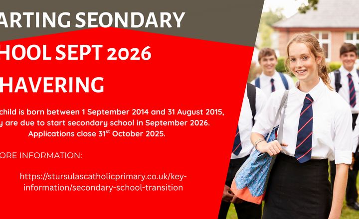 Image of Starting Secondary School Sept 2026