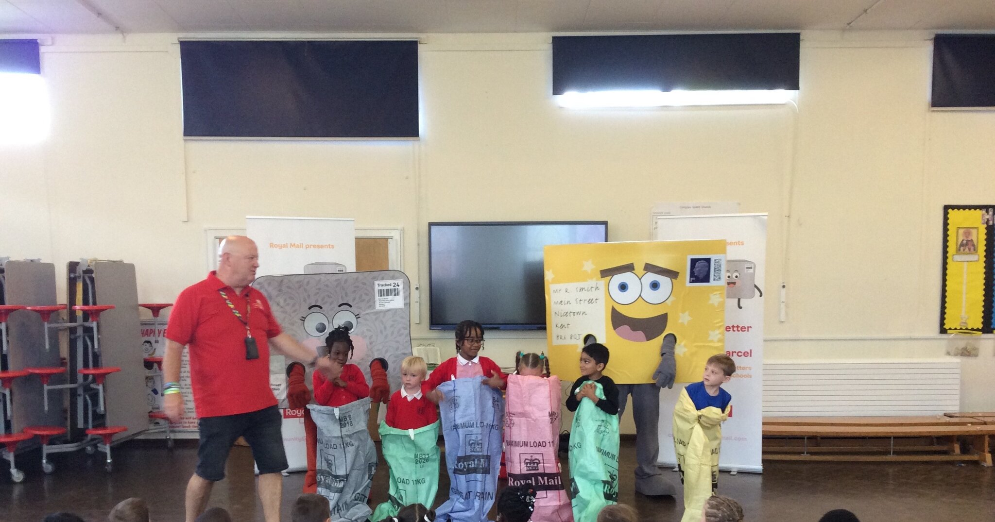 Image of Lenny the Letter visits Reception & Year 1