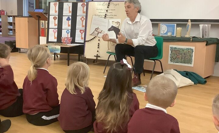 Image of Story Teller Visit