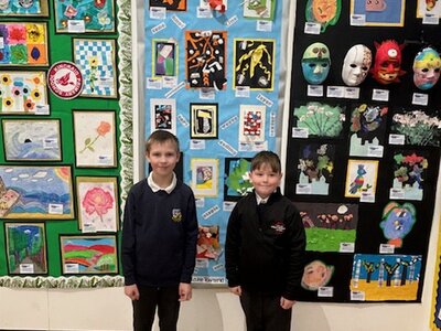 Image of Y3&4 Art exhibition -'Young Seasiders'