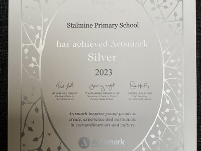 Image of ARTS MARK SILVER AWARD