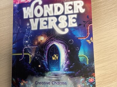 Image of Stalmine pupils included in the year's 'Wonderverse' young writers poetry book