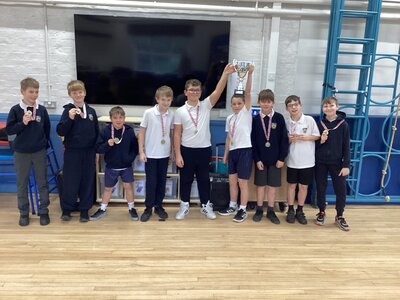 Image of Wyre and Fylde small school's 7 a-side PLATE winners 2025