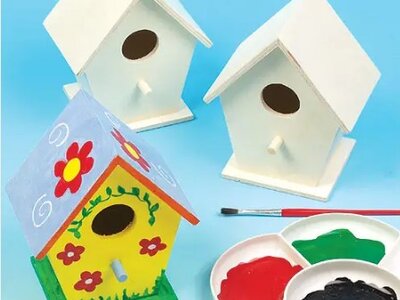 Image of Decorate a bird box competition for half-term