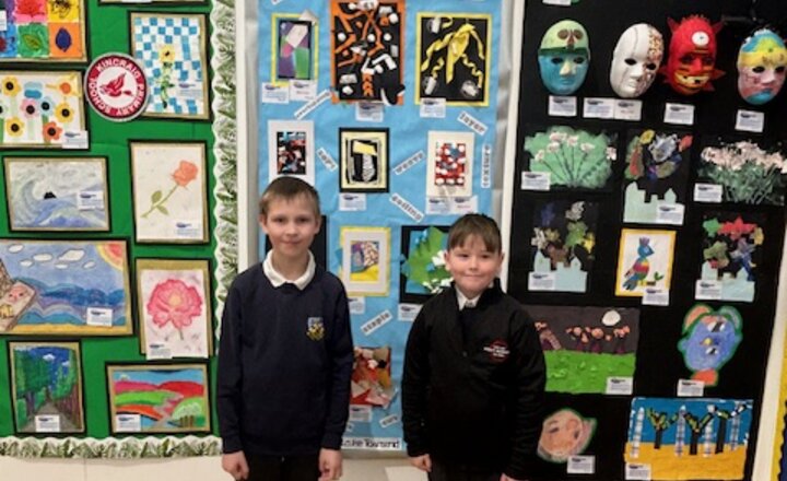 Image of Young Seasiders Art exhibition class winners