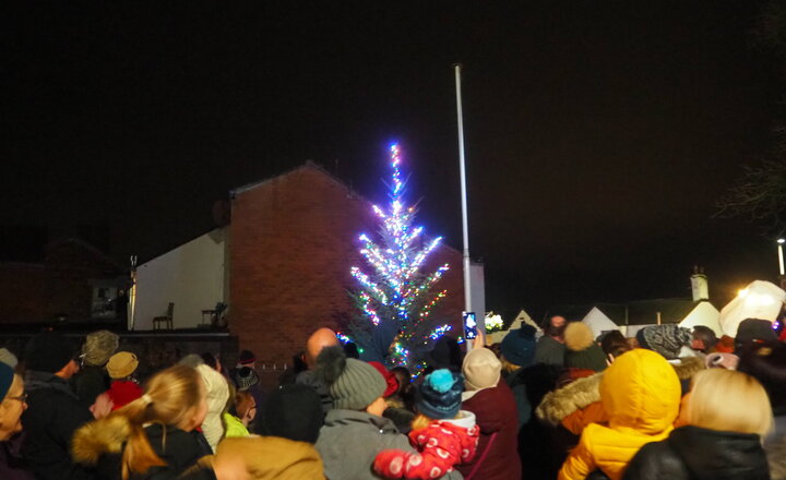 Image of Stalmine Christmas Lights Switch On