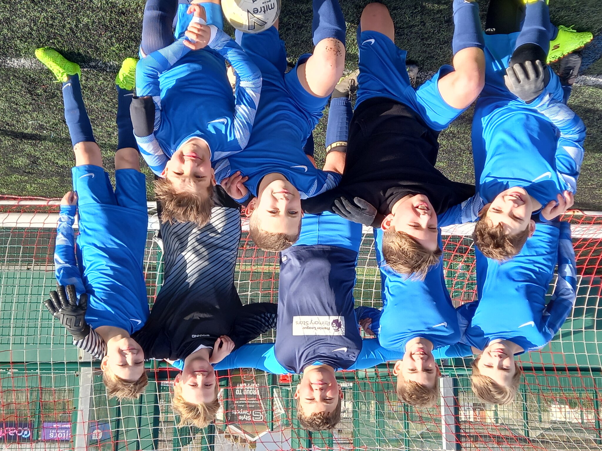 Image of Wyre and Fylde small school's 7 a-side PLATE winners 2025