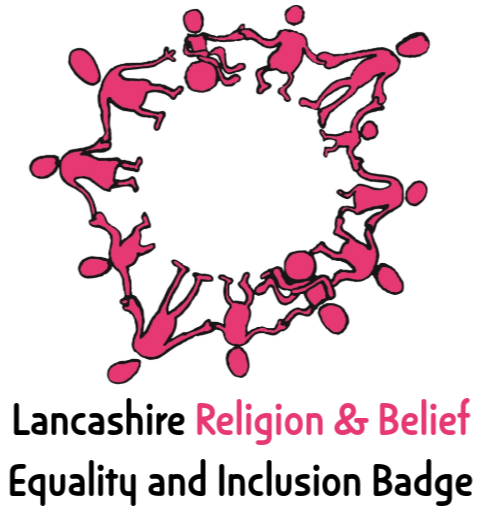 Image of Lancashire Inclusion & Equality Mark - Religion & Belief Badge