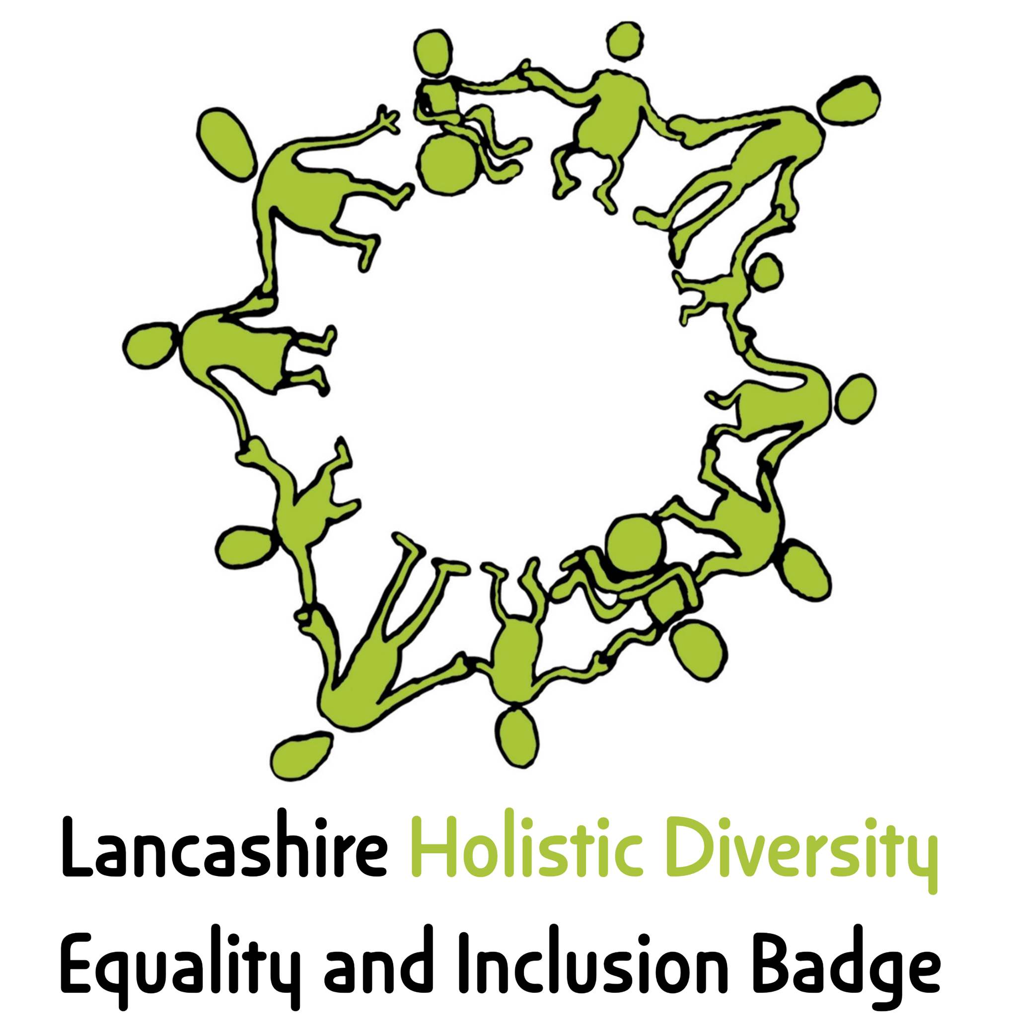 Image of Lancashire inclusion & equality mark - Holistic Diversity Badge