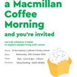 Image of Macmillan Coffee Morning 