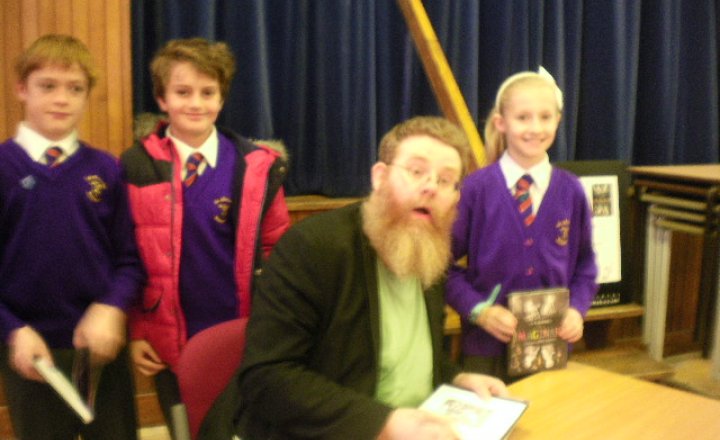 Image of Year 6 Author Visit