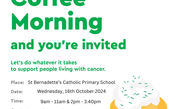 Image of Macmillan Coffee Morning 