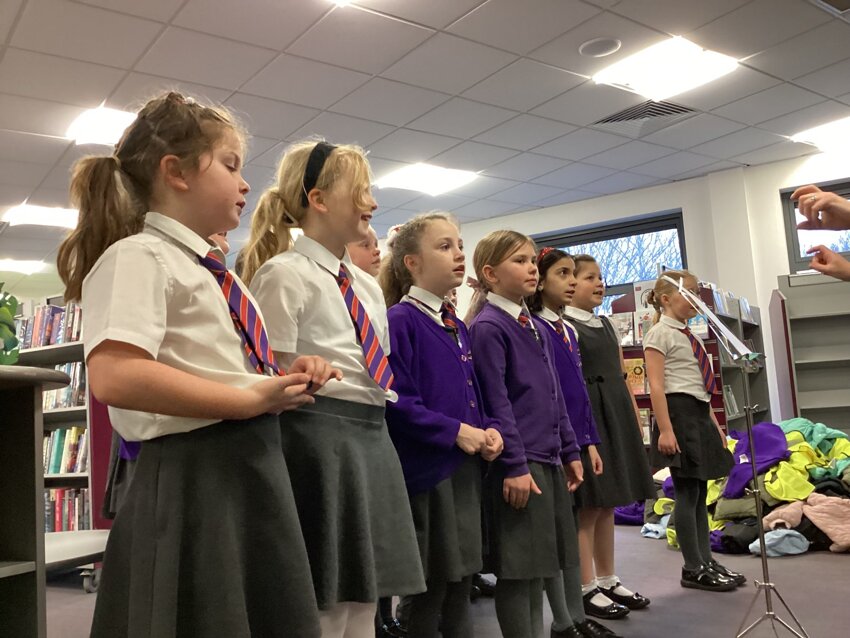 Image of Carol Singing at the Library 