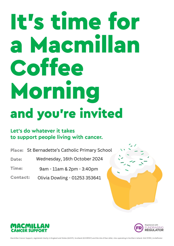 Image of Macmillan Coffee Morning 