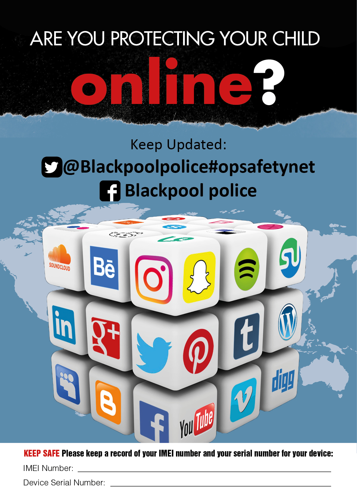 Image of Internet Safety Leaflet