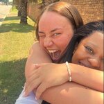 Image of Ex-student Olivia Tyrer returns to Soweto to visit her Penpal, Angel!