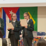 Image of SEA Students attend the mock Climate Change Conference at Hope Academy