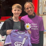 Image of Y11 student Ethan continues his fund-raising for Wigan & Leigh Hospice