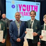 Image of Y8 & Y9 students take part in a Youth Speaks competition