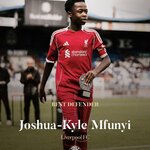 Image of LFC U-13's football superstar! Y9 student, Josh Mfunyi captains the winning team!