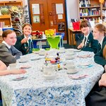 Image of Y7 Millionaires celebrate with Afternoon Tea