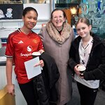 Image of Y7 Students attend the National Year of Reading Event at St Helens Library