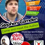 Image of Author Visit: Stephen Camden Inspires Young Readers